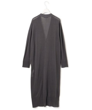 ICB L 【マガジン掲載】Stiffen ロング カーディガン（番号CH62） ダルブルー系