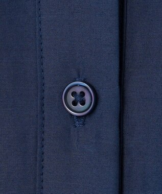 自由区 【カタログ掲載・接触冷感・洗える】エンブロイダリーローンシャツ ワンピース コバルトブルー