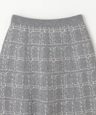 ANY ニットセットアップ グレー×オフ