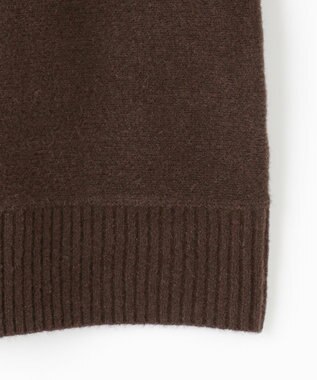 ANY SIS L 【前後着用可能】Airニット カーディガン ブラウン