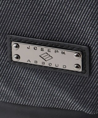 JOSEPH ABBOUD 【軽量/コンパクト】インターレースカルゼ ボディーバッグ グレー系
