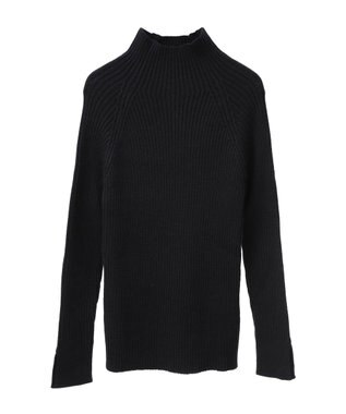 Green Parks ・Ｐｅｔｉｔ　Ｆｌｅｕｒ　ボトルネックリブニット Black