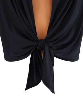 San-ai Resort（三愛水着楽園） 【UPF50＋】ショート丈羽織り　M・L【San-ai Resort（サンアイリゾート）】 ブラック