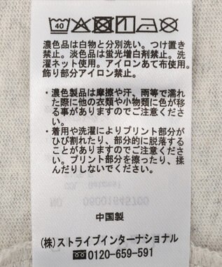 Green Parks さがら刺繍Ｔシャツ Oatmeal