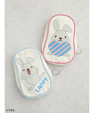 Green Parks ＬＡＰＰＹ／シルエットポーチ Pink