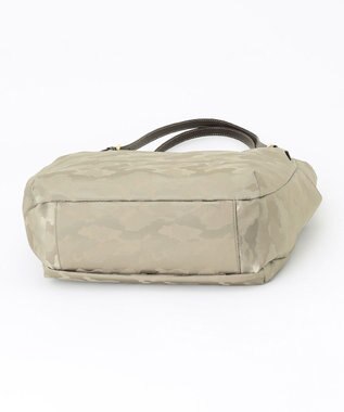 LA BAGAGERIE シャドージャカード A4トートバッグ グレージュ