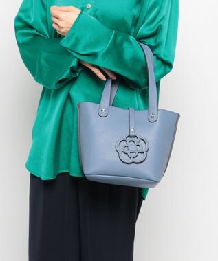 CLATHAS ジュドランジュII トートバッグ（小） ブルーグレー