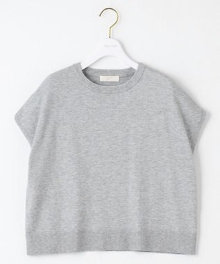 ANY SIS S 【洗える】ニットベストツイン セット ライトグレー