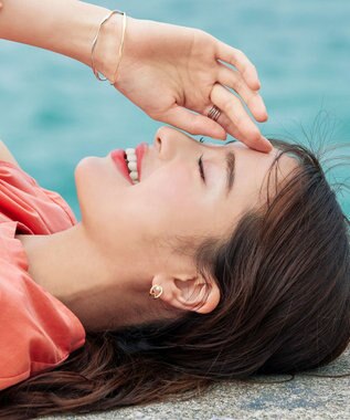 Tiaclasse 重ね付け風リング シルバー