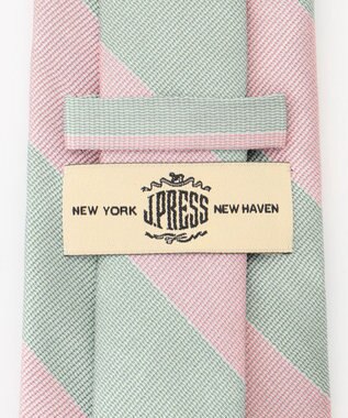 J.PRESS MEN 【定番】オーセンティック レジメンタル ネクタイ ライトグリーン系2