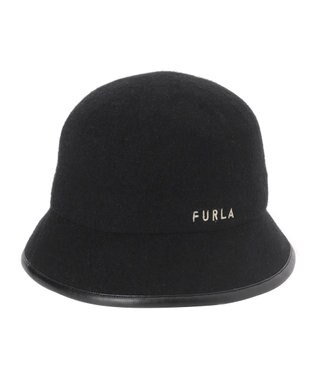 MOONBAT FURLA パイピング×ロゴ バスクハット／UV