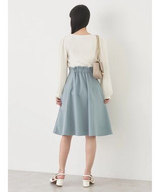 earth music&ecology スカラップビジュープルオーバー Ivory