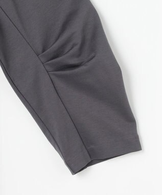 自由区 L クリアーコットンポンチ ワンピース スレート