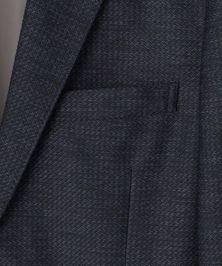 GOTAIRIKU カーディガンジャケット秋冬版【洗える/シワになりにくい/ストレッチ】リンクス BIZ ジャケット ネイビー系8