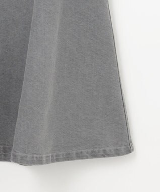 Feroux フレアレディーデニム スカート ライトグレー系