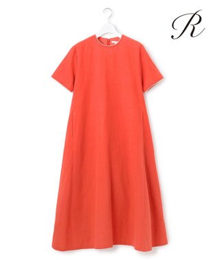 23区 【R(アール)】コットンリネン Aラインワンピース