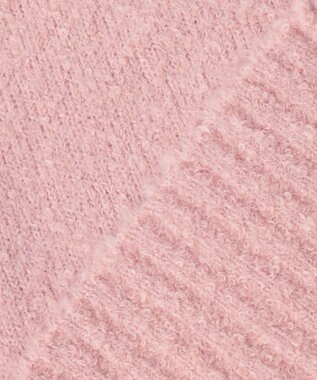 #Newans 【洗える】ボリュームスリーブニットカーディガン ピンク系