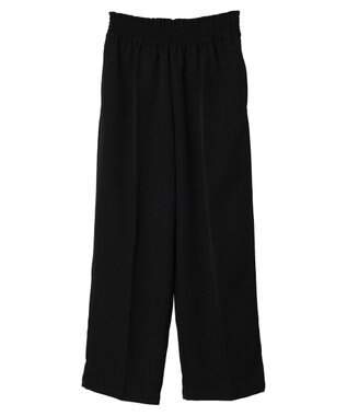 AMERICAN HOLIC ウエストイージーストレートパンツ Black