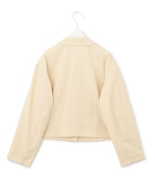 ICB 【洗える】 LooseWeave ショートジャケット エクリュ系