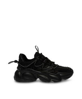 STEVE MADDEN SPECTATOR-R ユニークソールストーンスニ―カー ブラック