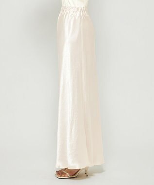 uncrave アセテートヴィンテージサテン バイアススカート エクリュ