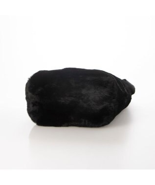 UNBILLION カシュカシュ cachecache / 下がりグログランワンハンドルエコファートート ブラック