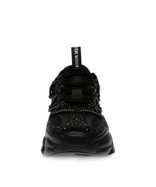 STEVE MADDEN SPECTATOR-R ユニークソールストーンスニ―カー ブラック