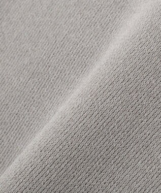 YECCA VECCA 2way襟付きフリルレイヤードニット Gray Mixture