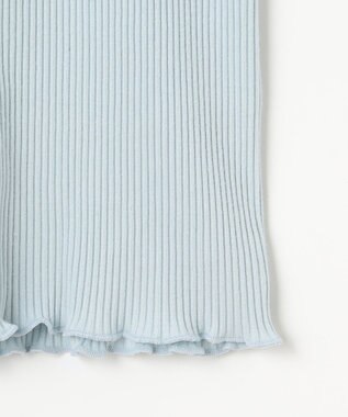 組曲 KIDS 【110-140㎝】フリルリブ2WAY トップス サックスブルー系