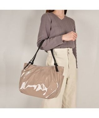 LA BAGAGERIE プリュイ タックトート Mサイズ グレージュ