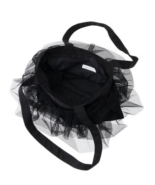 AMERICAN HOLIC チュールティアードフリルＢＡＧ Black