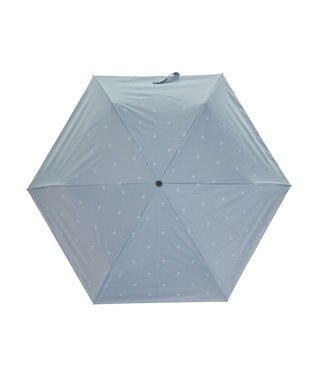 MOONBAT 晴雨兼用日傘 折りたたみ傘 ドット×スカラー／遮光 遮熱 UV ブラック