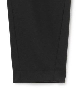 ICB 【洗える】T/Wベネシャンストレッチ カーブパンツ ブラック系