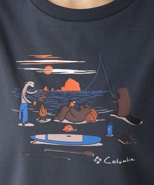 Columbia Columbia/ ウィメンズレイクトゥーアベニューショートスリーブTシャツ /コロンビア Shark