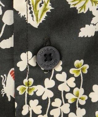 JOSEPH ABBOUD 【新作・英国・リバティ社】リバティタナローンプリント 半袖シャツ オリーブ系6