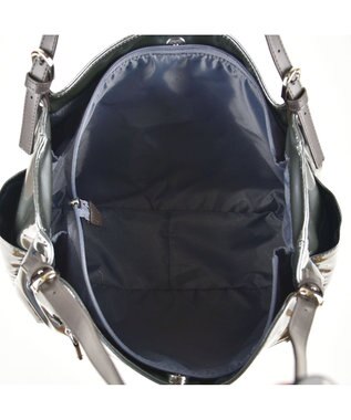 LA BAGAGERIE プリュイ タックトート Mサイズ ガンメタリック