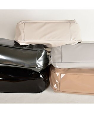 LA BAGAGERIE プリュイ タックトート Mサイズ ガンメタリック