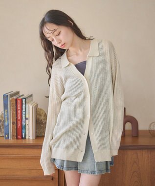 earth music&ecology ワイドストラップキャミソール Charcoal Gray