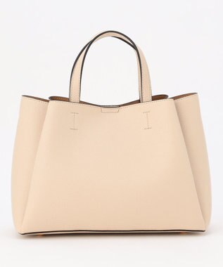 組曲 フロントベルト2WAYハンド バッグ グレージュ系