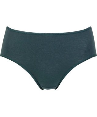 Wing ショーツ 【綿の贅沢オーガニック】 はきこみ丈ふつう EC2100 ウイング／ワコール ブルー