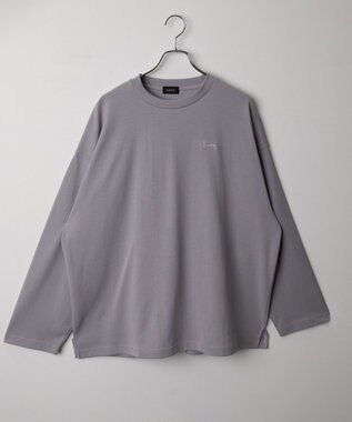 WEGO AIRFUNCTIONシンプルロゴT（LS） ライトグレー