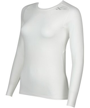 CW-X 【WOMEN】　機能性トップス　SECOND　BODY　2.0　吸汗速乾　UVカット率90%以上　抗菌防臭　丸首・長袖　/ワコール　CHY029 アイボリー