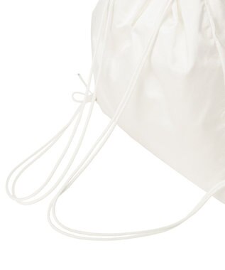 Maison de FLEUR リボンナップサック White