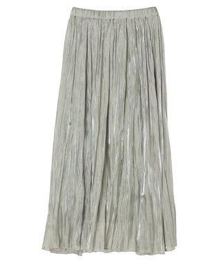 earth music&ecology シャイニーギャザースカート Mint