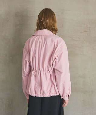GRACE CONTINENTAL ナイロンパディングブルゾン ピンク