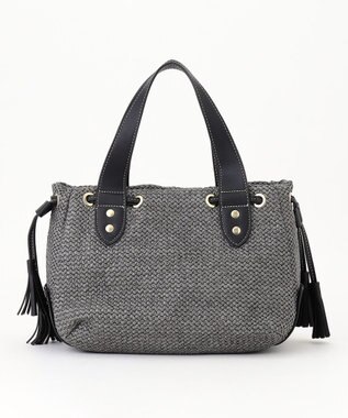 LA BAGAGERIE サイドタッセルサマートート　Sサイズ グレー