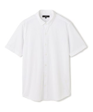 JOSEPH HOMME ＜新色追加＞【ストレッチ】ハイゲージコットンジャージー 　レギュラーカラーシャツ ホワイト系