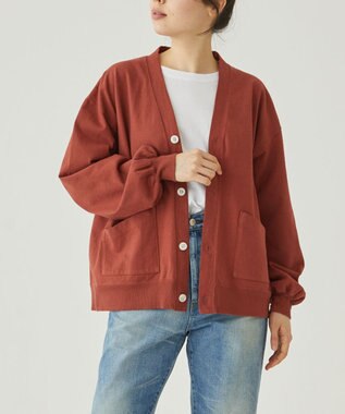 caqu caqu x GoodOn 9ozジャージー カーディガン