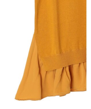 AMERICAN HOLIC レイヤードプルオーバー Mustard