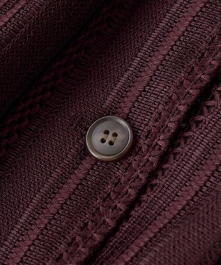 AMERICAN HOLIC 幾何学レースウエストドロストジャケット Chocolat